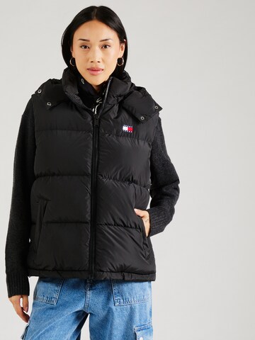 Tommy Jeans Weste 'ALASKA' in Schwarz: Vorderseite