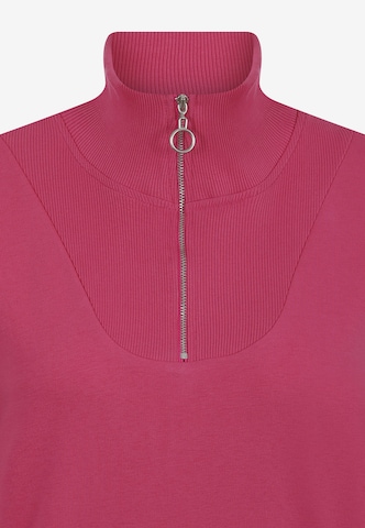 DENIM CULTURE Sweatshirt 'Tatiana' in Roze