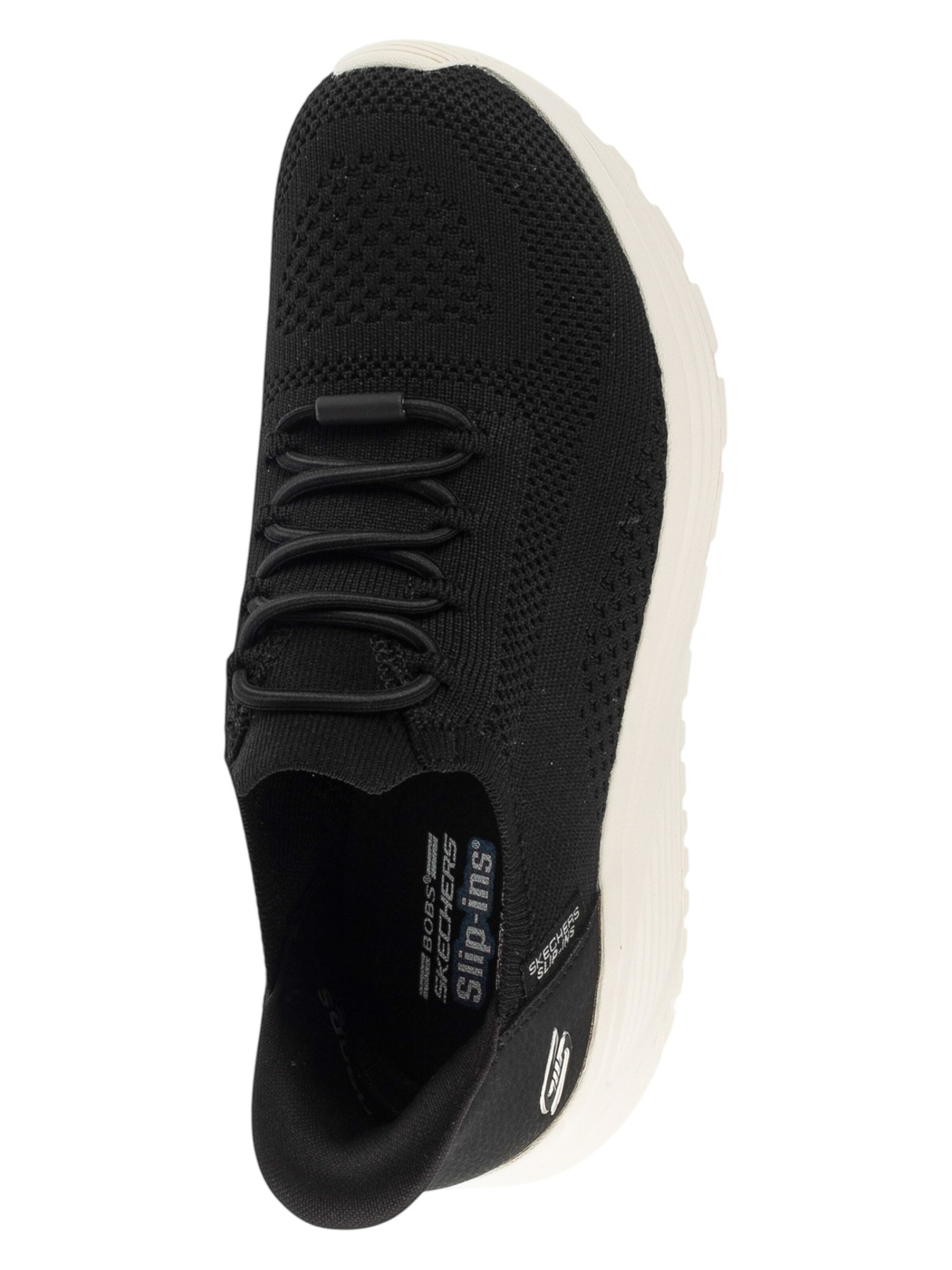 SKECHERS Sneaker low 'Skechers Slip-Ins: Bobs Sparrow 2.0 - Lucky Run' in Schwarz