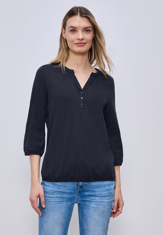 STREET ONE Shirt in Blue: front