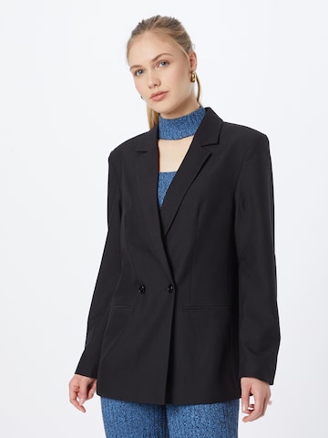 Blazer TOM TAILOR DENIM en noir : devant