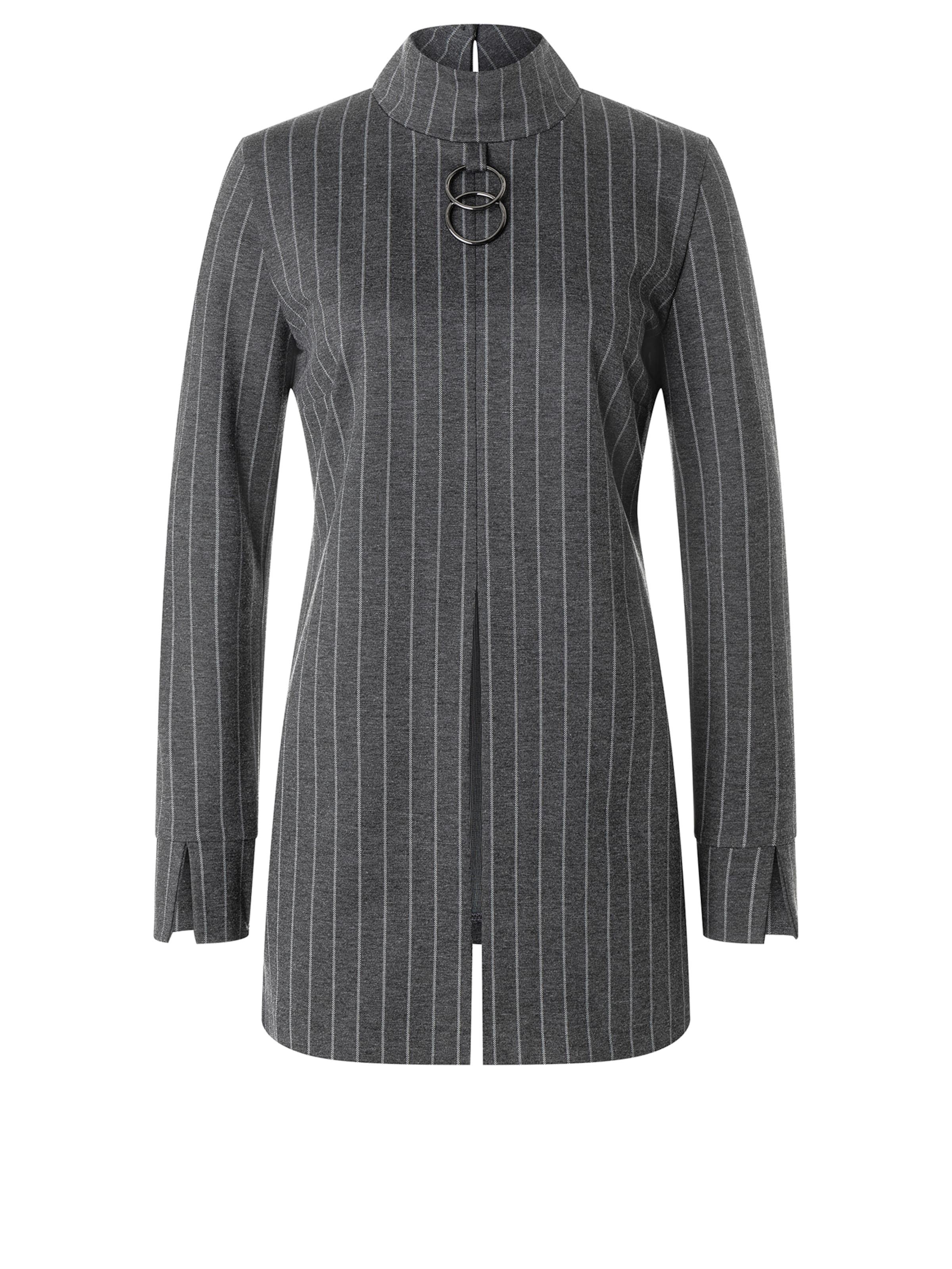 Ana Alcazar Blouse ' Somara ' in Grey: front