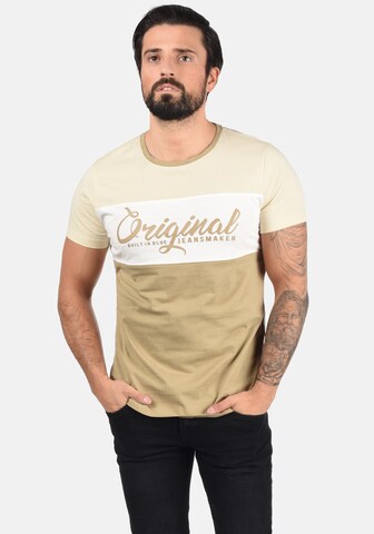 BLEND - Camisa 'NERO' em bege: frente