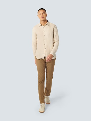 Coupe regular Chemise No Excess en beige