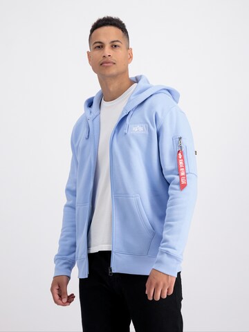 ALPHA INDUSTRIES Collegetakki värissä sininen: etupuoli