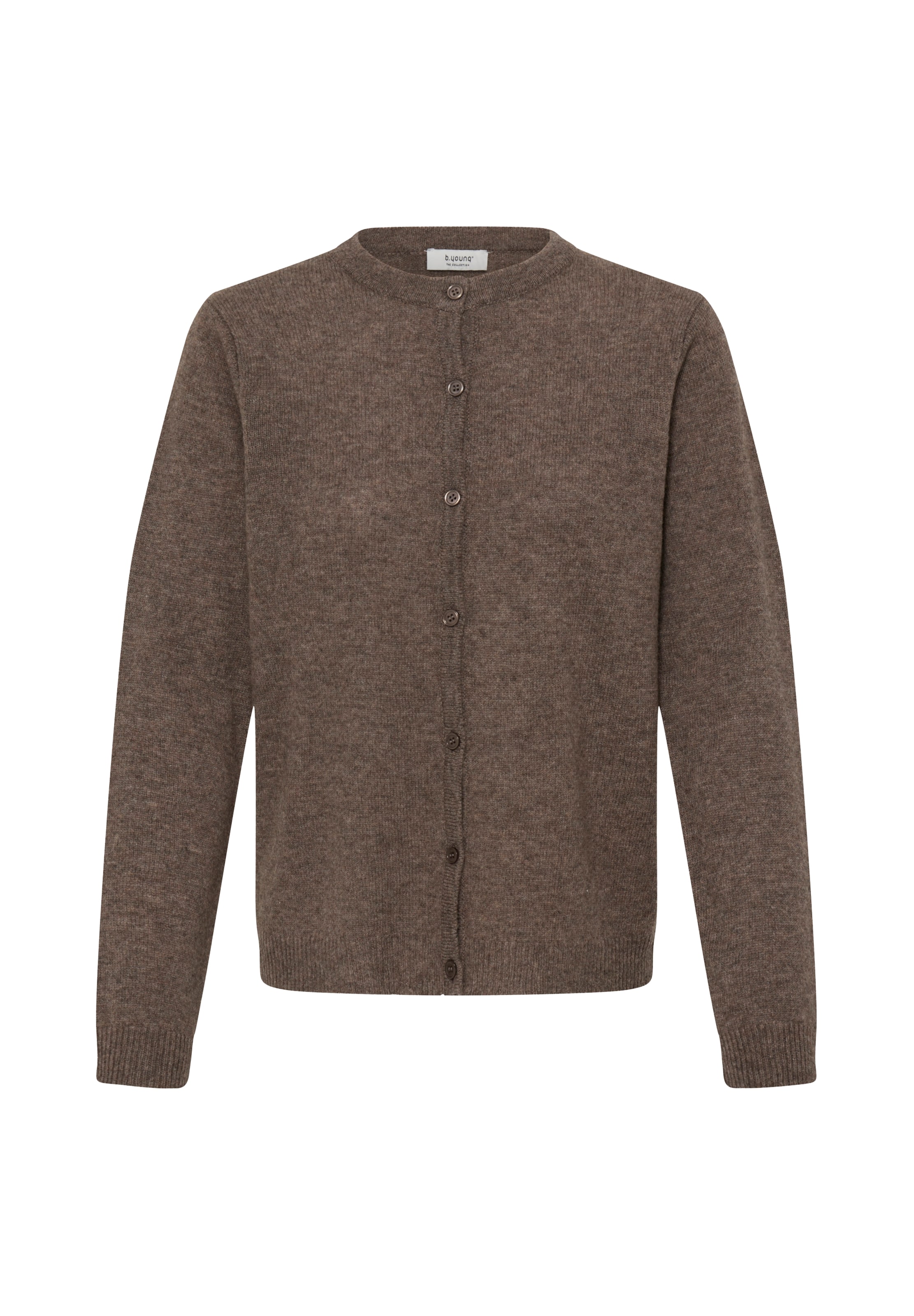Cardigan 'BYOSANNA' b.young en marron : devant