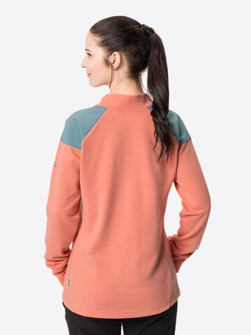 VAUDE Sportief sweatshirt 'Cyclist' in Oranje