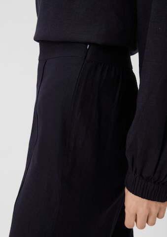 comma casual identity Regular Hose in Blau