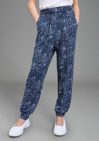 Kidsworld Tapered Pants in Blue