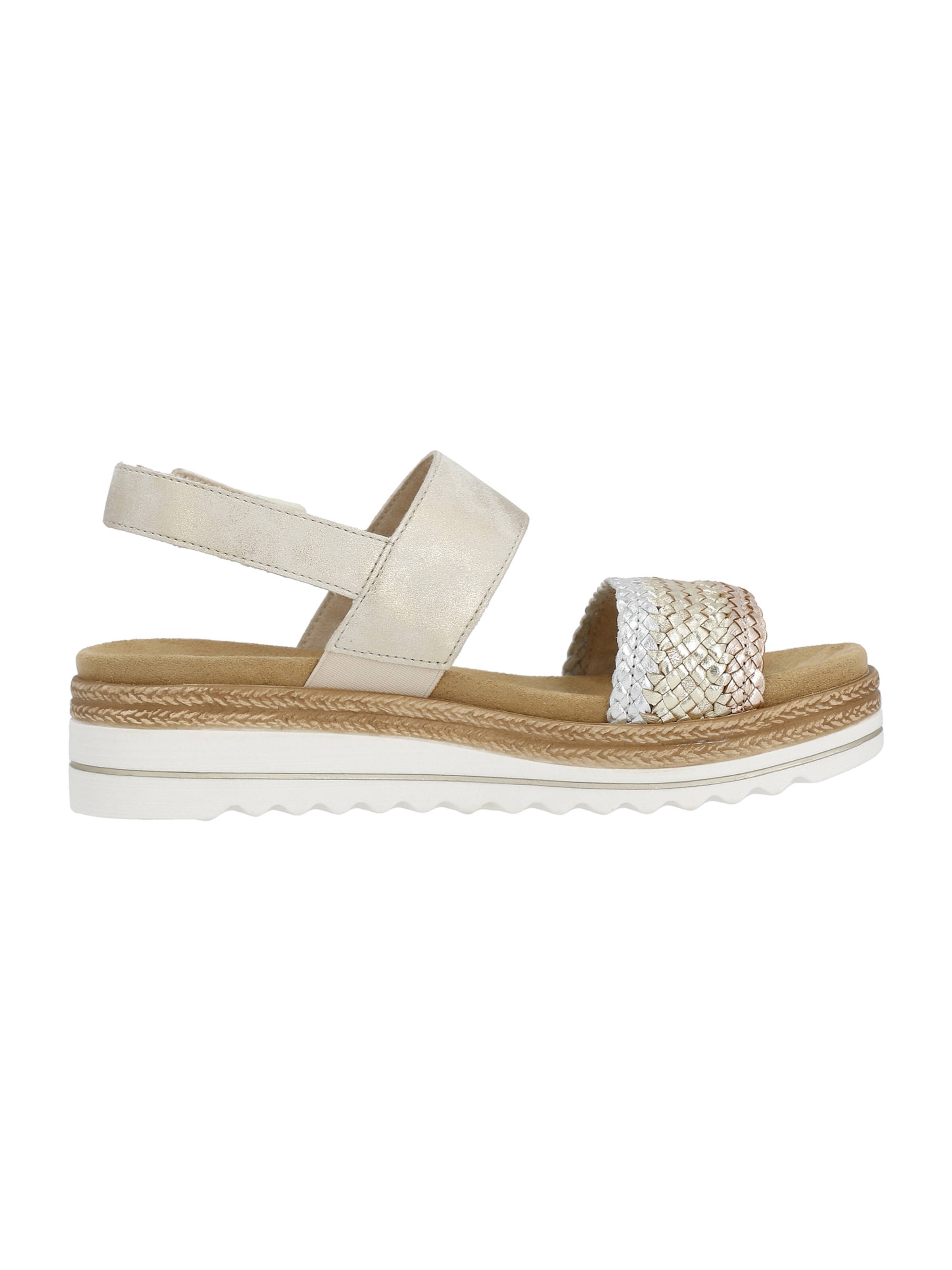 REMONTE Босоножки в Серебристый