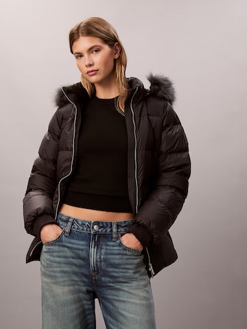 Calvin Klein Regular Winter jacket in Black: front