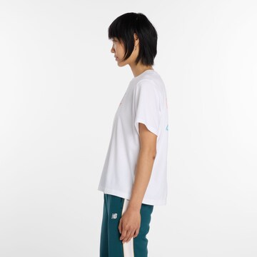 new balance T-Shirt 'Boston City' in Weiß