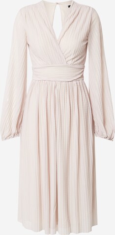 TFNC Cocktail Dress 'SAMIA' in Beige: front
