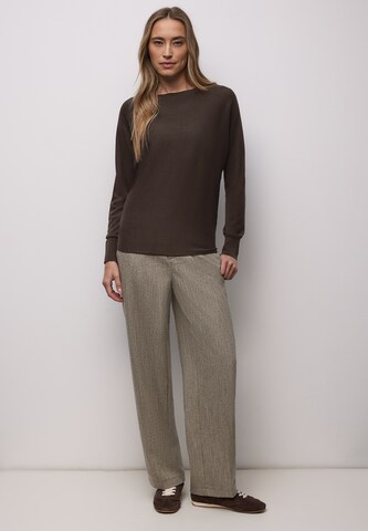 STREET ONE Pullover 'Dolman' in Braun