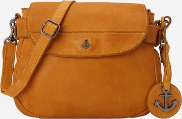 Borsa a tracolla 'Lilou' di Harbour 2nd in giallo: frontale