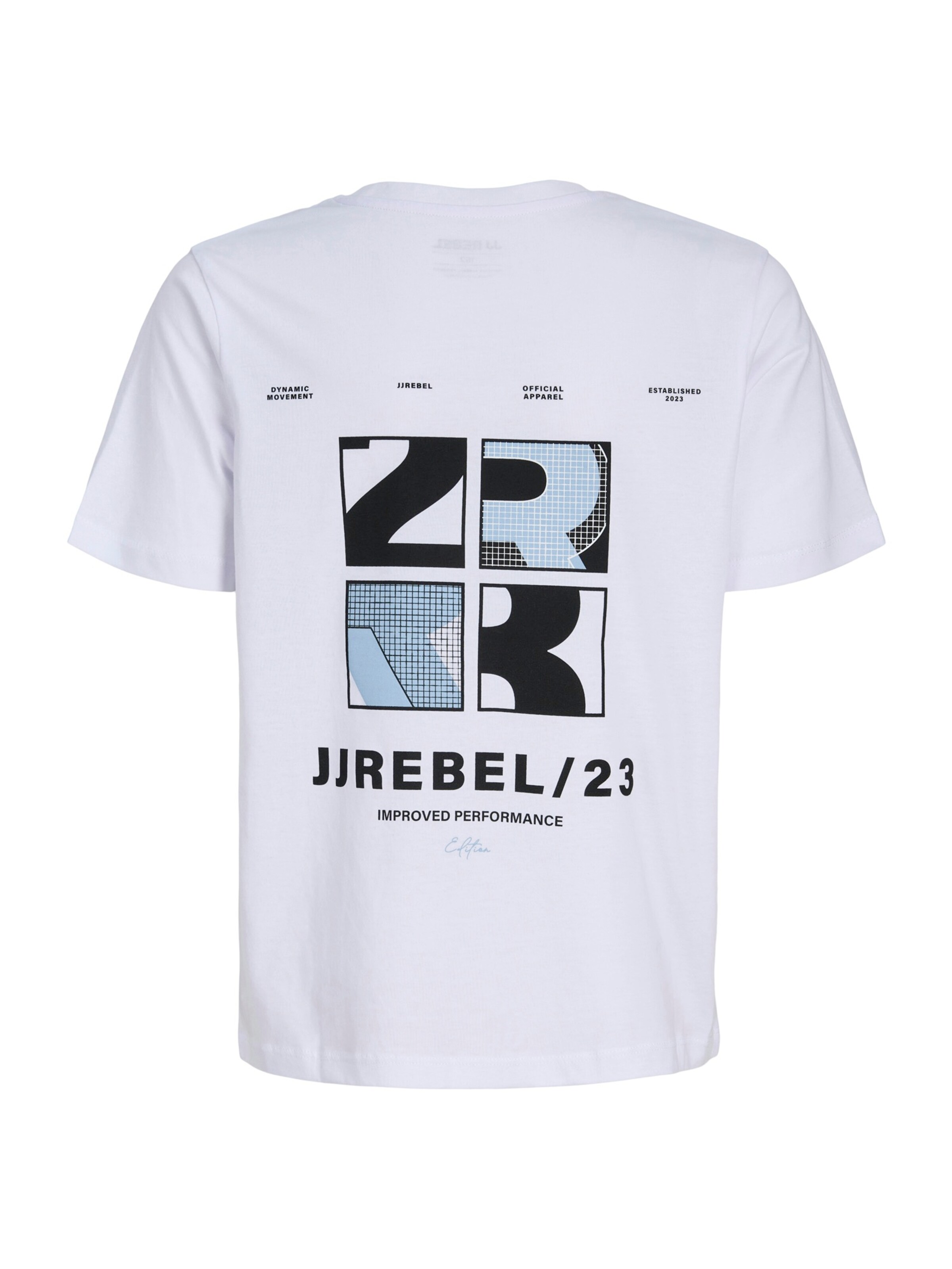 Tricou de la JJ Rebel pe alb