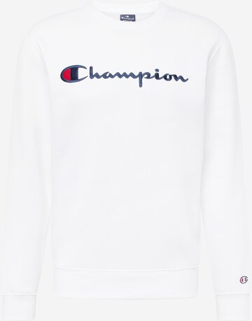 Champion Authentic Athletic Apparel Sportsweatshirt 'Classic' in Wit: voorkant