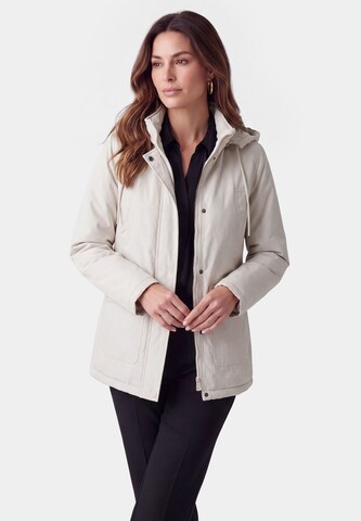 Veste mi-saison Usha en beige : devant