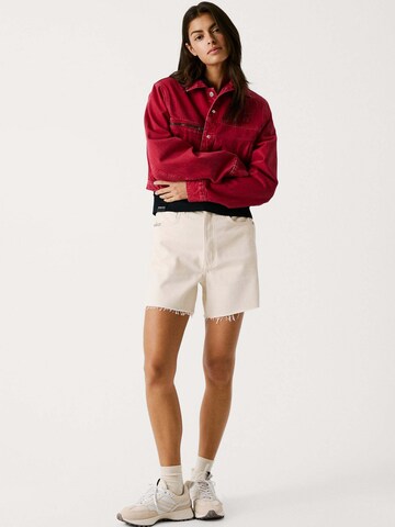 Loosefit Jeans di Red Bull Racing x Pepe Jeans in bianco