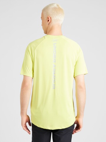 geltona UNDER ARMOUR Sportiniai marškinėliai 'Tech'
