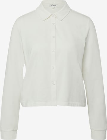 s.Oliver Bluse in Beige: Vorderseite