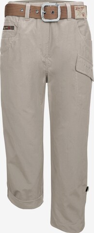KILLTEC Regular Pants 'GS 35' in Beige: front