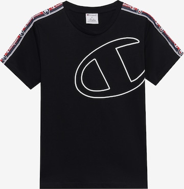 Champion - Camiseta en negro: frente
