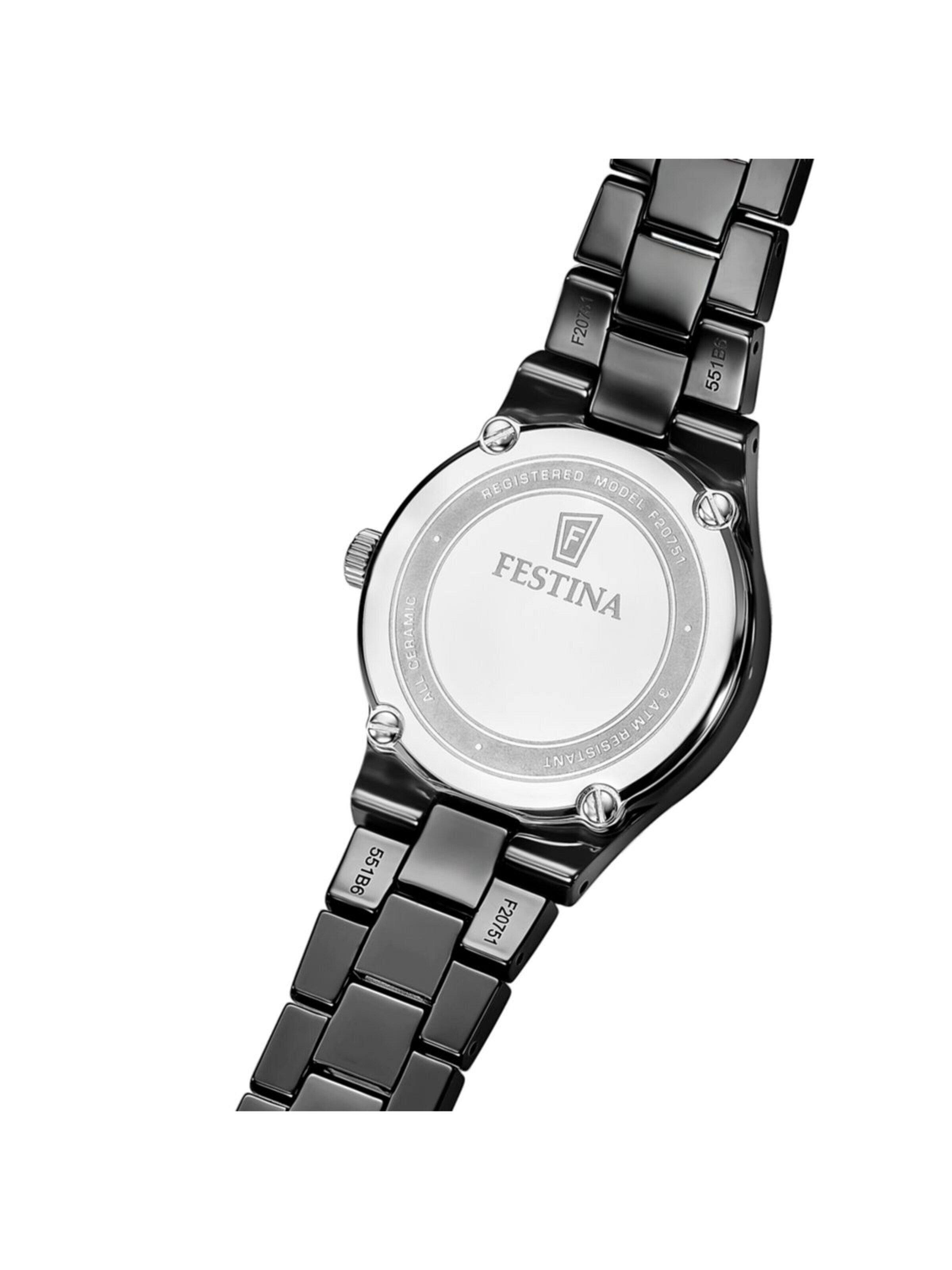 Montre à affichage analogique FESTINA en noir