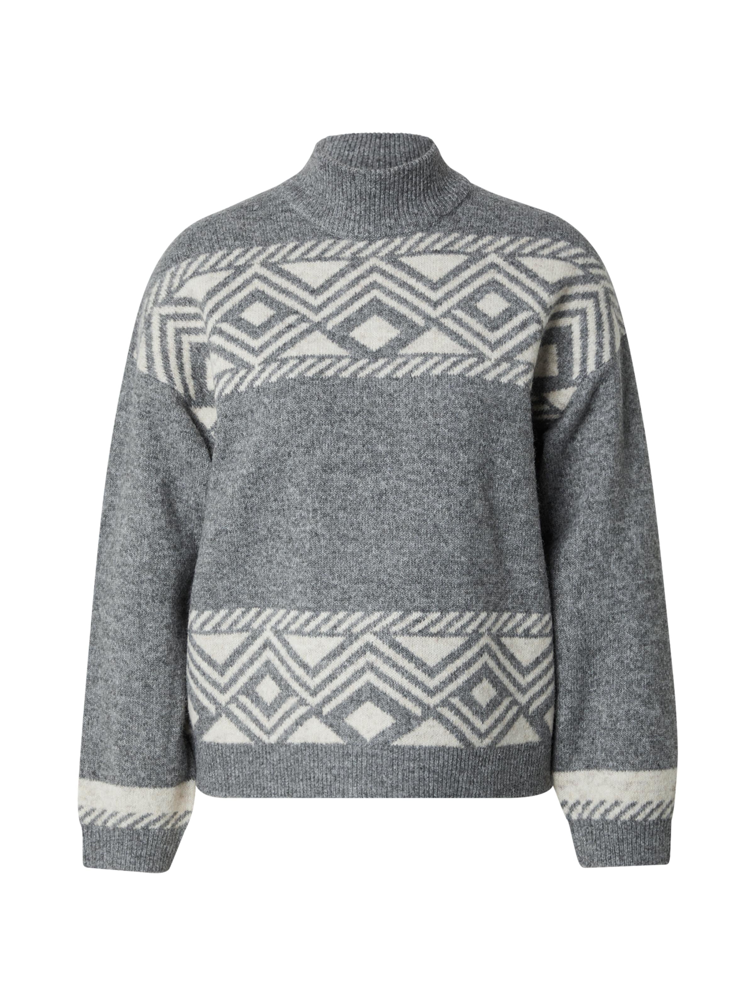 Pulover 'ONLVICTORIA' de la ONLY pe gri: față