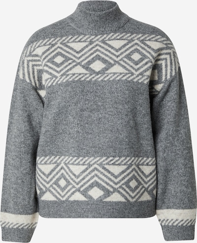 Megztinis 'ONLVICTORIA' iš ONLY, spalva – margai pilka / balta, Prekių apžvalga