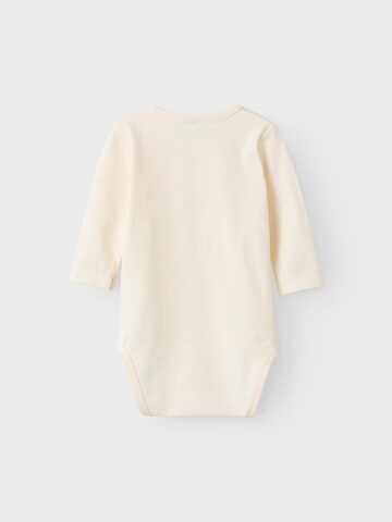 Tutina / body per bambino 'FORMAT' di NAME IT in beige