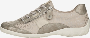 REMONTE Schnürschuh in Beige