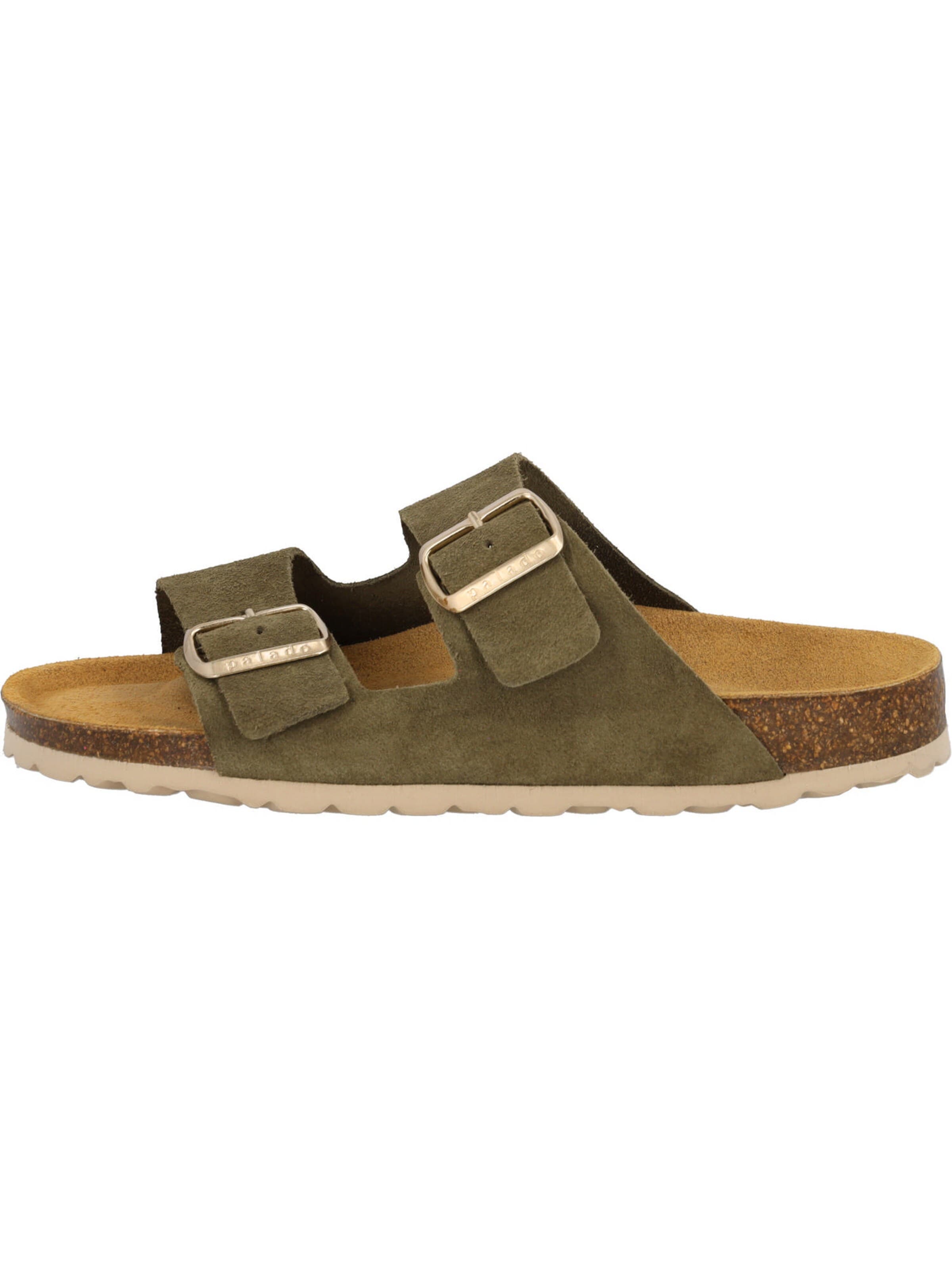 Palado Mule 'Palado Korfu Suede Premium Leather' in Green