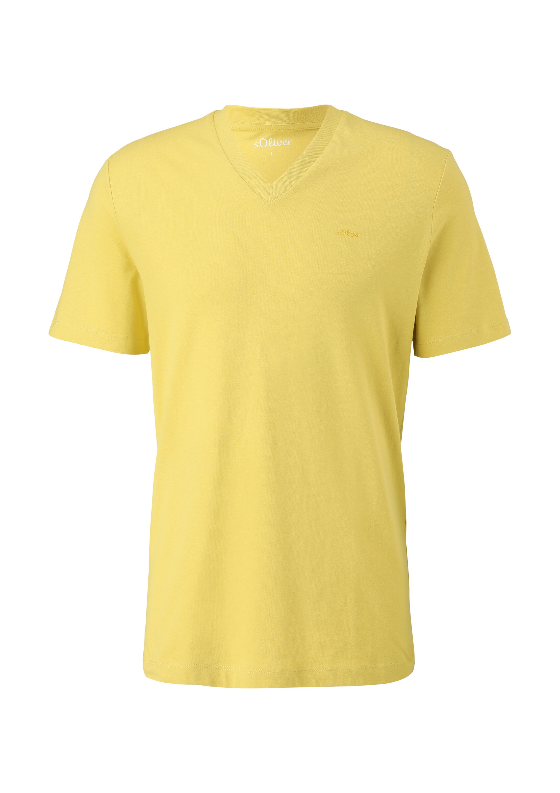 T-Shirt s.Oliver en jaune : devant