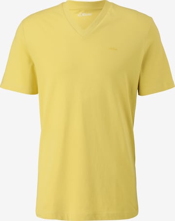 s.Oliver Shirt in Yellow: front