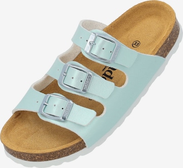 Palado Slippers 'Capri' in Blue: front