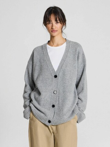 Cardigan 'Edith' Gai+Lisva en gris : devant