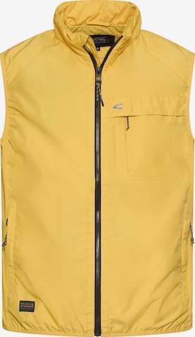 CAMEL ACTIVE Vest in Yellow: front