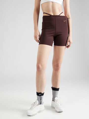 Nike Sportswear Skinny Shorts 'EVERYDAY' in Lila