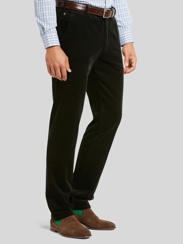Regular Pantalon chino Meyer Hosen en vert