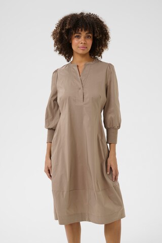 Robe 'Antoinett' CULTURE en beige : devant