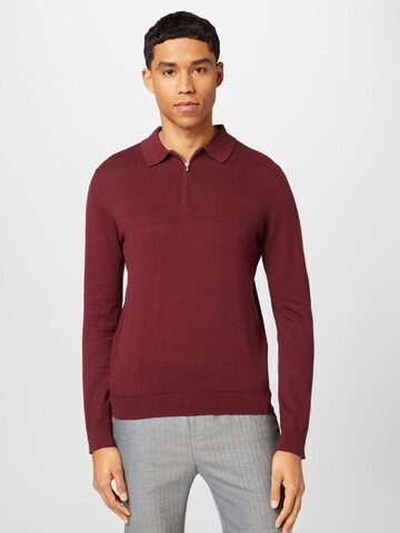 BURTON MENSWEAR LONDON Sweater in Red: front