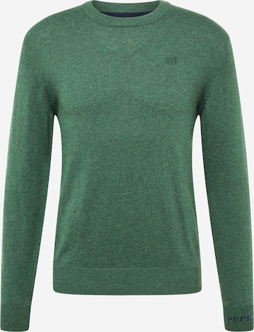 Pepe Jeans - Jersey en verde: frente