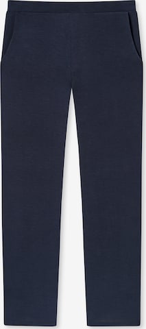 SCHIESSER Pajama Pants ' Mix+Relax ' in Blue: front