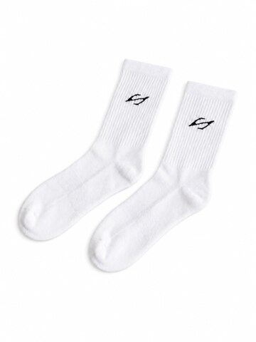 saved lab Sports socks in White: front