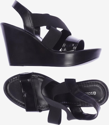 Graceland Sandals & High-Heeled Sandals in 39 in Black: front
