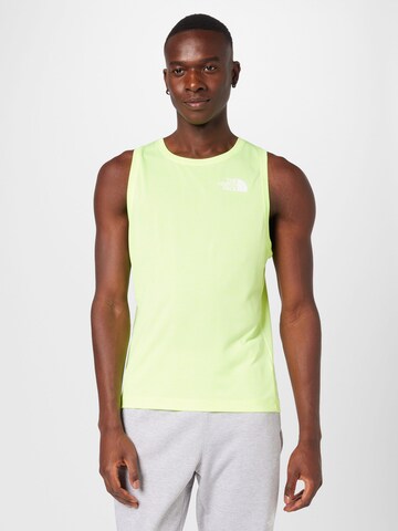 THE NORTH FACE Performance shirt in Yellow: front