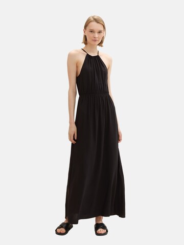 TOM TAILOR DENIM Kleid in Schwarz: Vorderseite