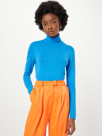 ICHI Sweater 'Mafa' in Blue: front