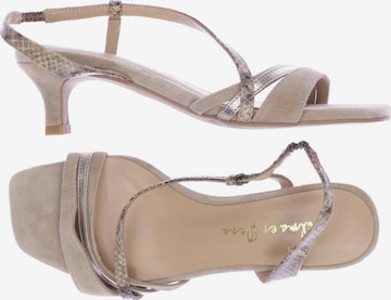 Alma En Pena Sandals & High-Heeled Sandals in 36 in Beige: front